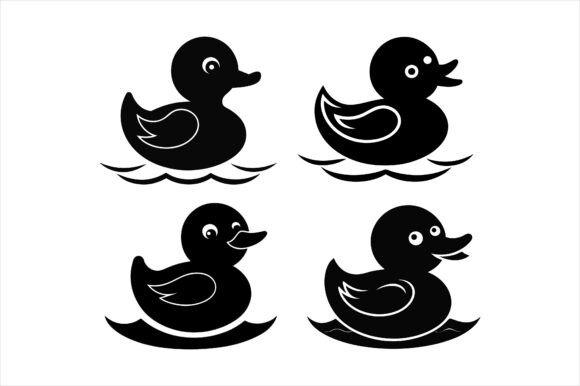 Cheerful Duck Graphics & Print Materials Mockups