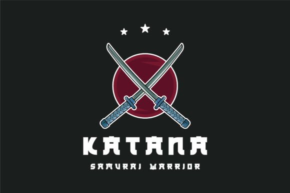Cross Katana Vector: Bold Graphics Freebie