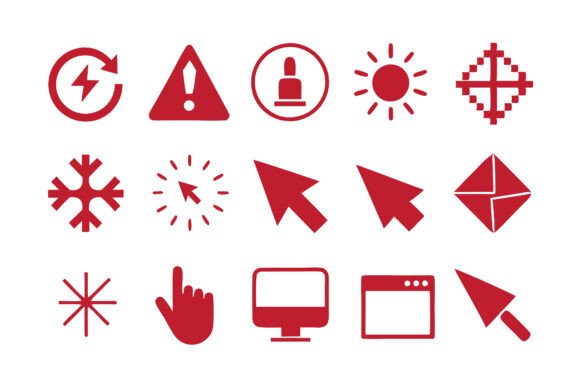 Digital Web Silhouette Bundle: Graphics & Mockups