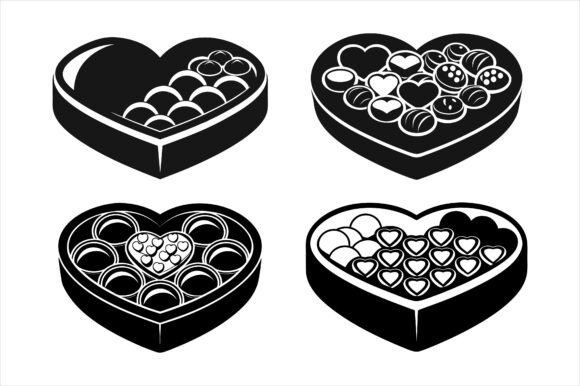Heart Chocolate Box Vector Icon Bundle: A Designer’s Review