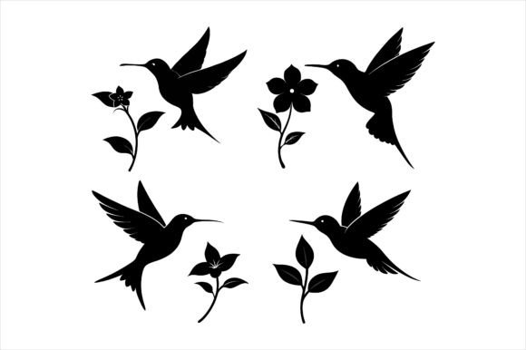 Hummingbird Graphics & Print Materials Mockups