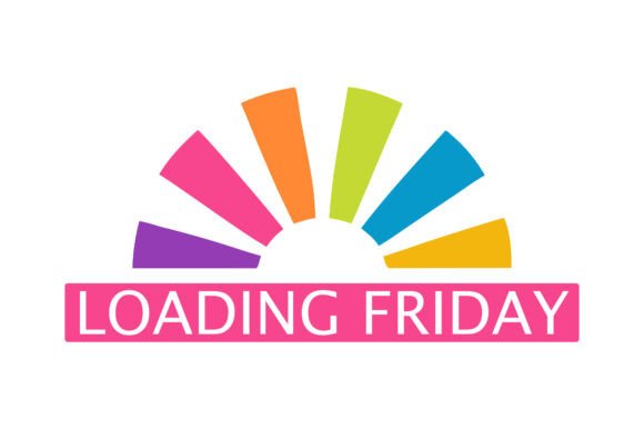 Loading Friday Vector Icon: Graphics for Print Materials Mockups