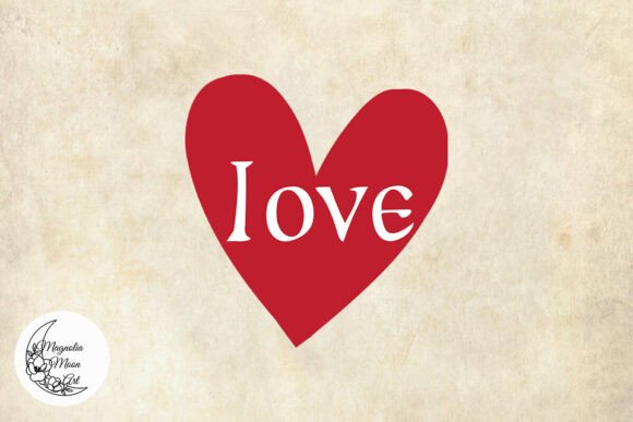 Love Heart SVG for Crafts and Graphics
