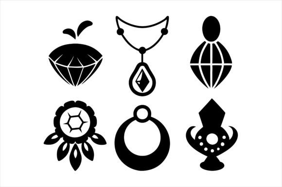 New Style American Jewelry Icons: Graphics & Freebies