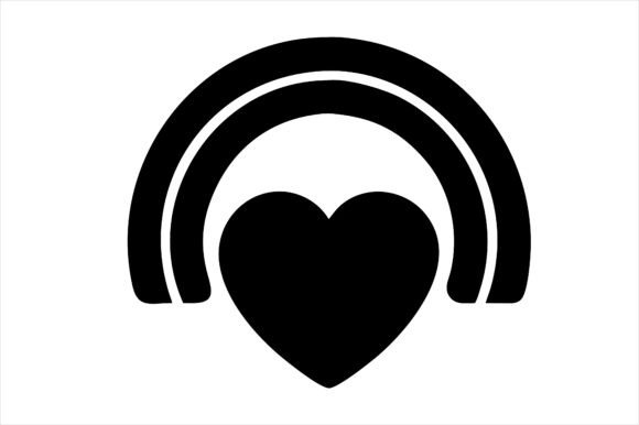 Rainbow Heart Icon: Graphics & Freebies