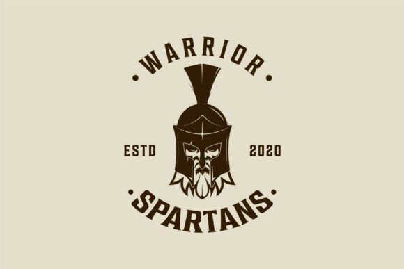 Spartan Helmet Logos: Bold Graphics for Content