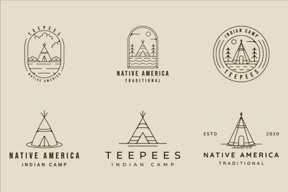 Teepee Graphics & Logos for Crafters