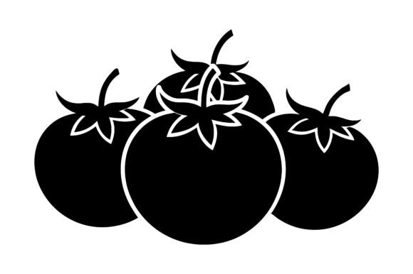 Tomato Silhouette: Graphics & Mockups