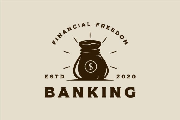 Vintage Money Bag Logo: Graphics & Logos Review